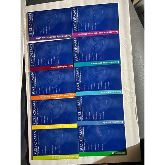 Suze Orman The Ultimate Protection Portfolio & Hard Storage Case Estate & Tax - Picture 10 of 14